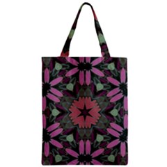 Tropical Island Zipper Classic Tote Bag by LW323