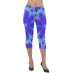 New Day Lightweight Velour Capri Leggings  by LW323