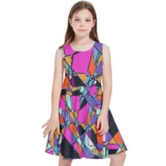 Abstract 2 Kids  Skater Dress by LW323