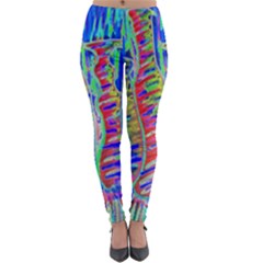 Vibrant-vases Lightweight Velour Leggings by LW323