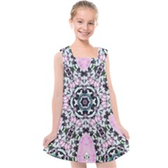 Lacygem-2 Kids  Cross Back Dress by LW323