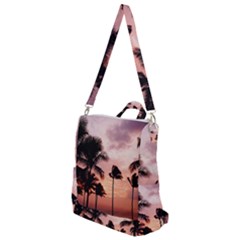 Palm Trees Crossbody Backpack by LW323