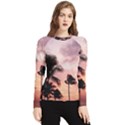 Palm Trees Women s Long Sleeve Rash Guard View1