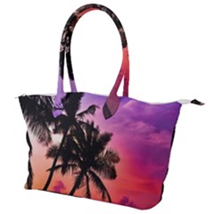 Ocean Paradise Canvas Shoulder Bag by LW323