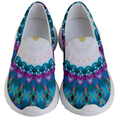 Peacock Kids Lightweight Slip Ons by LW323