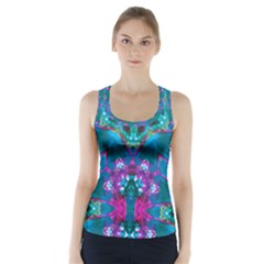 Peacock2 Racer Back Sports Top by LW323