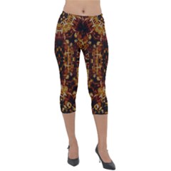 Gloryplace Lightweight Velour Capri Leggings  by LW323