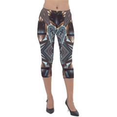 Holy2 Lightweight Velour Capri Leggings  by LW323