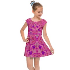 Pinkstar Kids  Cap Sleeve Dress by LW323