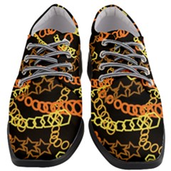 Chains, Abstract  Women Heeled Oxford Shoes by UniqueThings