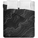 Topography map Duvet Cover Double Side (California King Size) View1