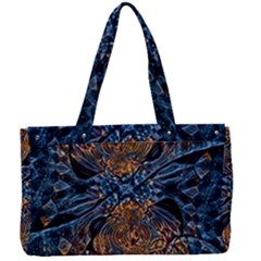 Fractal Galaxy Canvas Work Bag by MRNStudios