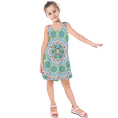 Hawaii Kids  Sleeveless Dress by LW323