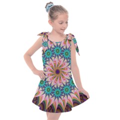 Mandala Kids  Tie Up Tunic Dress by SoLoJu