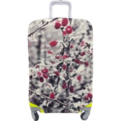 Berries In Winter, Fruits In Vintage Style Photography Luggage Cover (large) by Casemiro