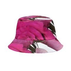 Magenta Roses Bucket Hat by kaleidomarblingart