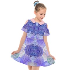 Underwater Vibes Kids  Short Sleeve Shirt Dress by gloriasanchez