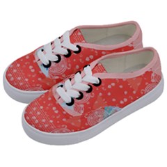 Chic Boho Print E Kids  Classic Low Top Sneakers by gloriasanchez