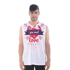 All You Need Is Love Men s Basketball Tank Top by DinzDas