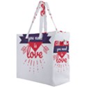 all you need is love Canvas Travel Bag View2