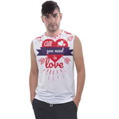 All You Need Is Love Men s Regular Tank Top by DinzDas