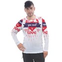 all you need is love Men s Pique Long Sleeve Tee View1