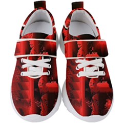 Red Light Kids  Velcro Strap Shoes by MRNStudios