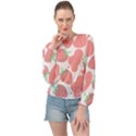 Strawberry Cow Pet Banded Bottom Chiffon Top View1