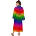 Rainbow Blur Maxi Kimono View2