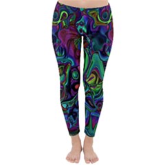 Brain Melt Classic Winter Leggings by MRNStudios