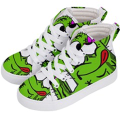 Cactus Kids  Hi-top Skate Sneakers by IIPhotographyAndDesigns