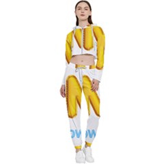 0001-3207033350 20210621 173022 ???? Cropped Zip Up Lounge Set