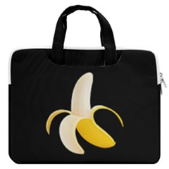 Banana Macbook Pro Double Pocket Laptop Bag (large) by snackkingdom