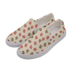 Ashleaf Maple Women s Canvas Slip Ons by tmsartbazaar