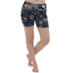 Whirligig Lightweight Velour Yoga Shorts by MRNStudios