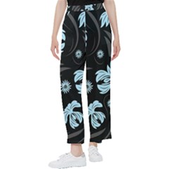 Folk Flowers Pattern Women s Pants  by Eskimos