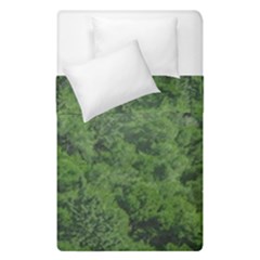 Leafy Forest Landscape Photo Duvet Cover Double Side (single Size)