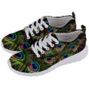 Peacock-feathers-plumage-pattern Men s Lightweight Sports Shoes View2