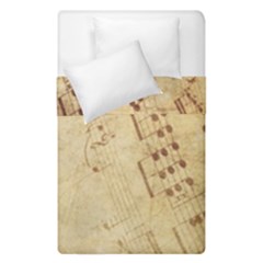 Music-melody-old-fashioned Duvet Cover Double Side (single Size) by Sapixe