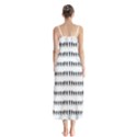 Athletic Running Graphic Silhouette Pattern Button Up Chiffon Maxi Dress View2