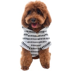 Athletic Running Graphic Silhouette Pattern Dog Coat by dflcprintsclothing