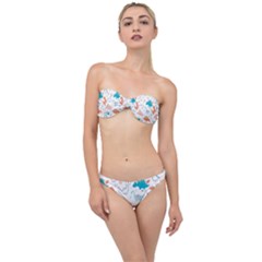 Funny Dinosaurs Kids Classic Bandeau Bikini Set