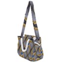 Modern Optaart Rope Handles Shoulder Strap Bag View1