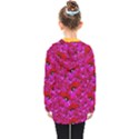 Flowers Grow And Peace Also For Humankind Kids  Double Breasted Button Coat View2