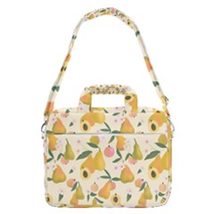 Yellow Juicy Pears And Apricots Macbook Pro Shoulder Laptop Bag (large) by SychEva