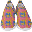 Abstract Painting Kids  Slip On Sneakers View1