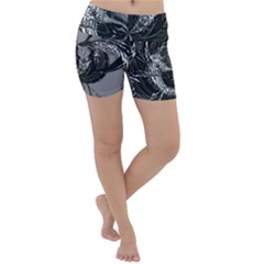 Satellite Lightweight Velour Yoga Shorts by MRNStudios