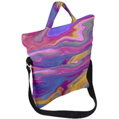 Flow Fold Over Handle Tote Bag by kiernankallan