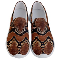 Leatherette Snake 3 Men s Lightweight Slip Ons by skindeep