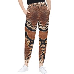 Leatherette Snake 3 Tapered Pants by skindeep